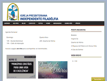 Tablet Screenshot of ipifiladelfia.com.br